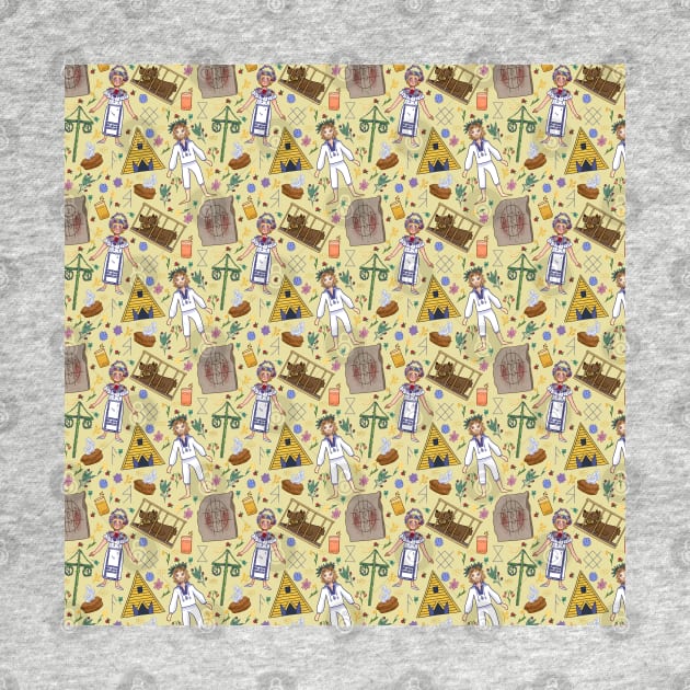 Midsommar Repeat Pattern #3 by misnamedplants